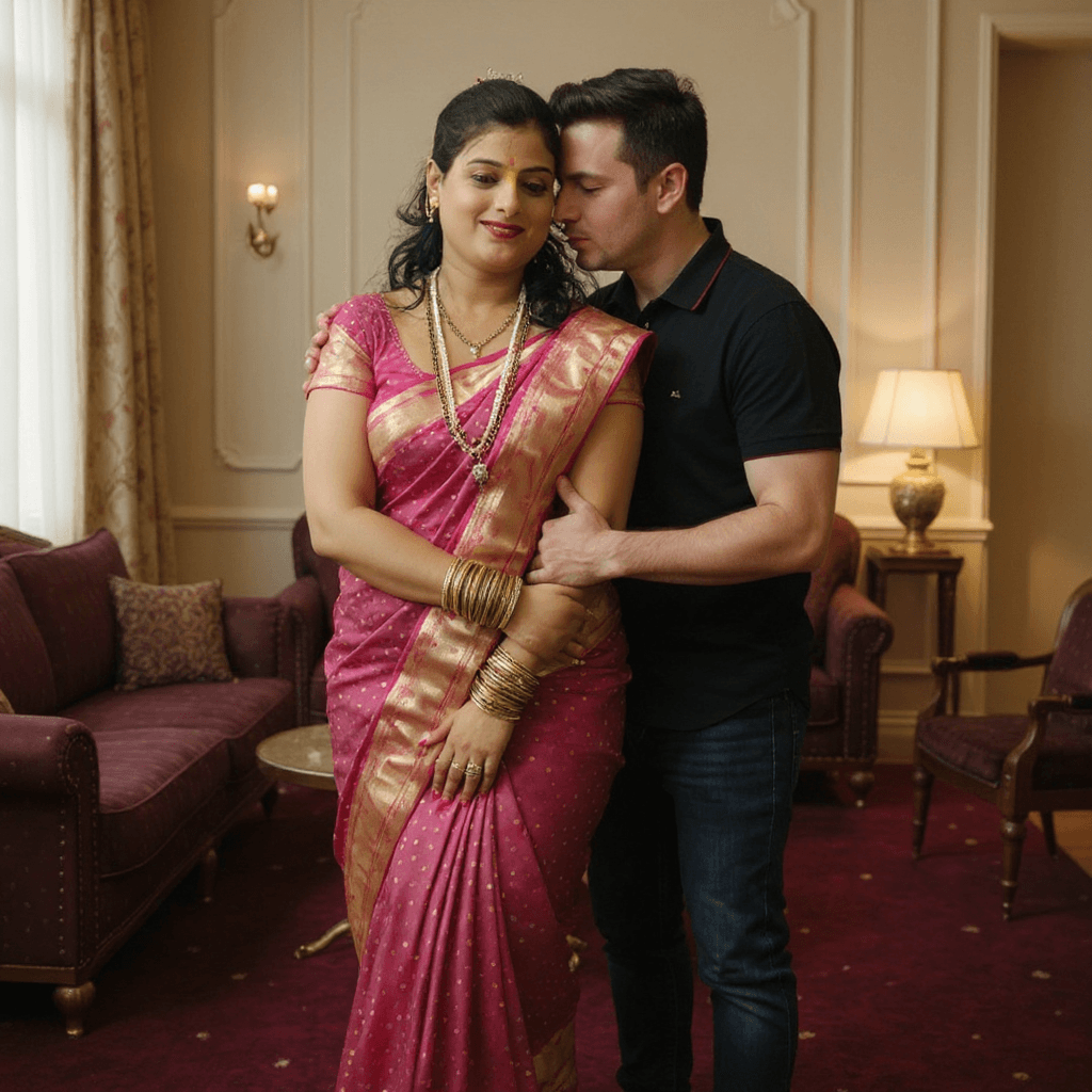 AI generated: full body view  of most beautiful girl as most beautiful indian realstic girl with plus size FLAT st...