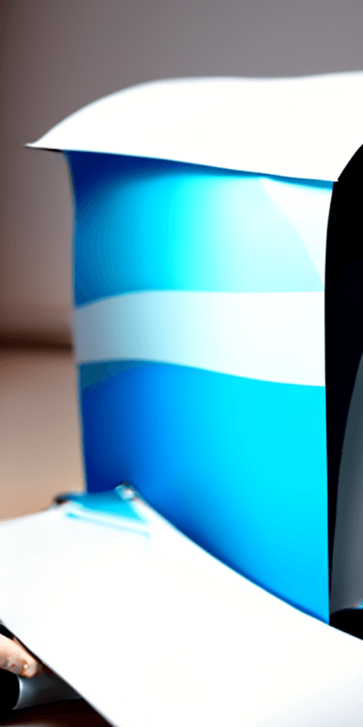 AI generated: printer papers copy