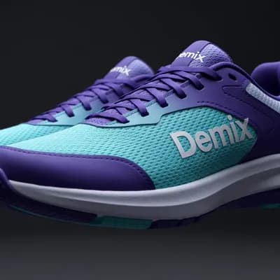 AI generated video: mocap shoes, hyperrealistic, in air, brand - Demix
no effects
purple, white, aquamarine