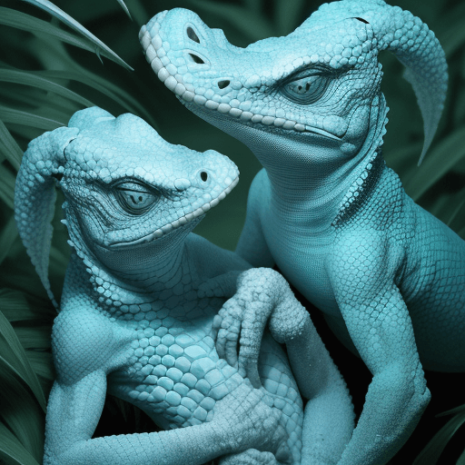AI generated: calm guys , cold-blooded , cool vibes, hd