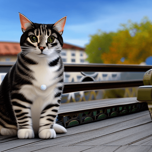 AI generated: Beautiful cat girl. Cat ears. Cat tail. Beautiful face. Beautiful eyes. Slender body.(In the light a...