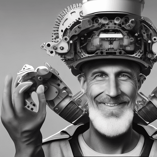 AI generated: generate a image of a person that is a mechanic. the image should be real life looking. Make sure it...