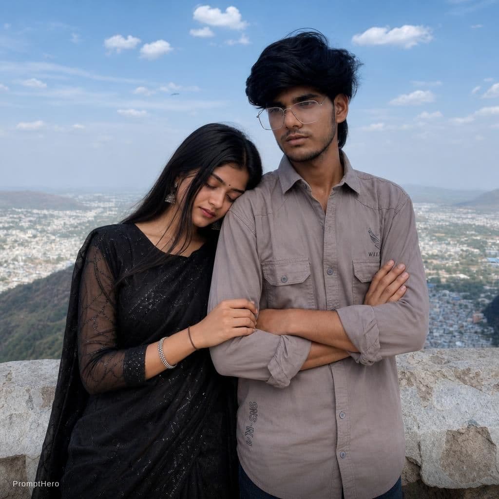 AI generated: couple photo