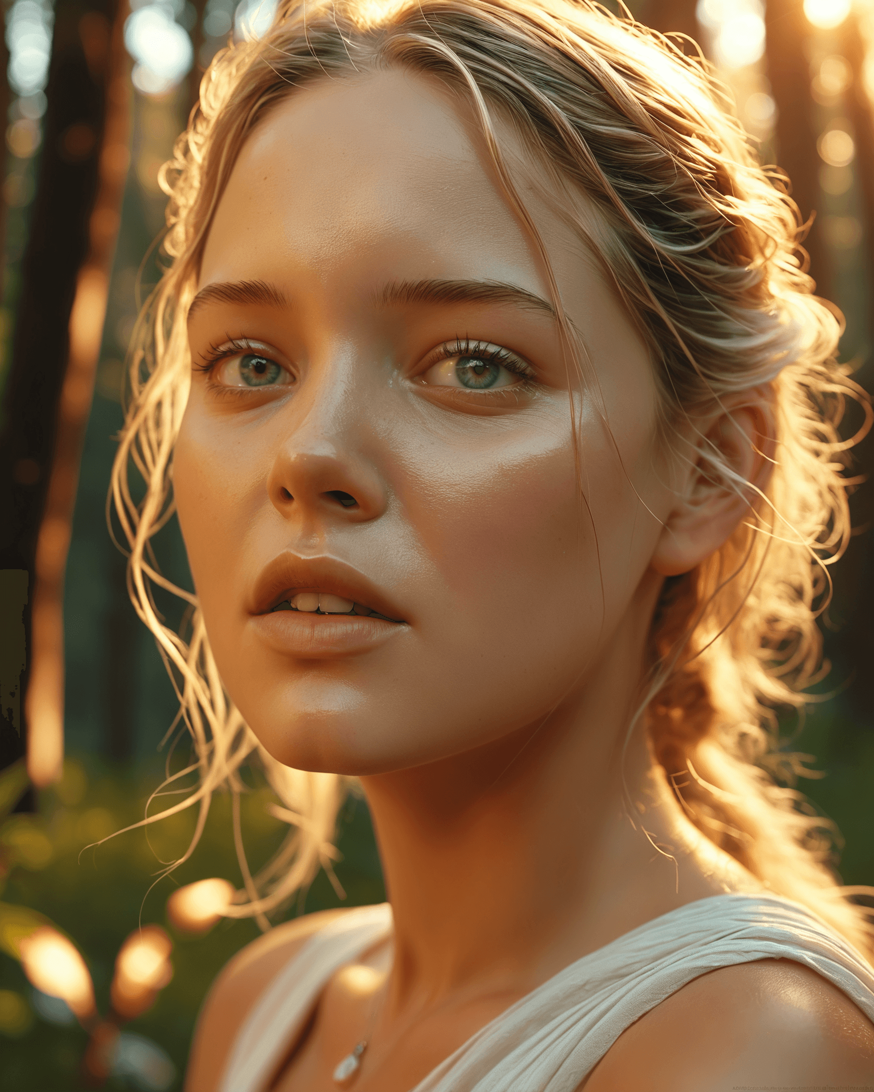 AI generated: Hyperrealistic art niji, (by Andrei Markin:1.1) , octane render, insane details, medium wide shot of...