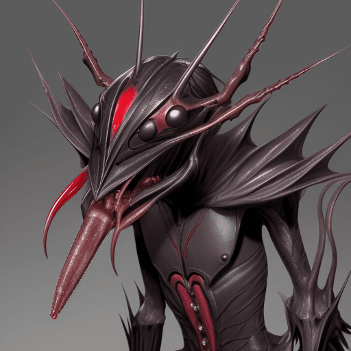 AI generated: Male drider from BG3, giving oral.