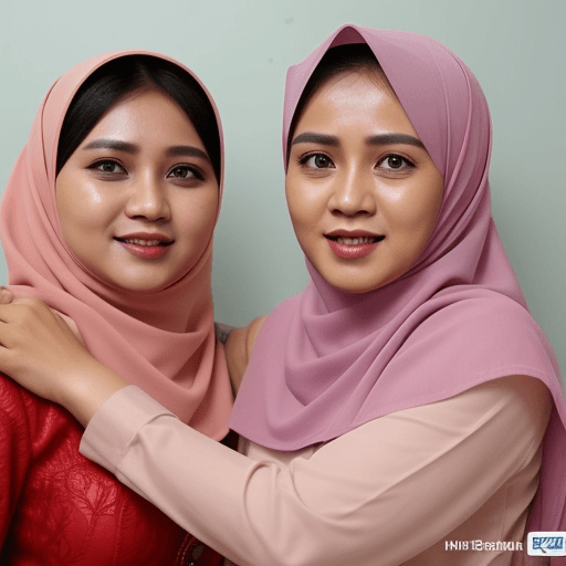 AI generated: Gambar yang memancarkan kebahagiaan dan keceriaan
