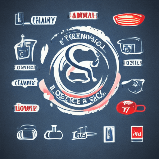 AI generated: build me a logo for a company which deals with household chemicals like antibacterial washing power,...