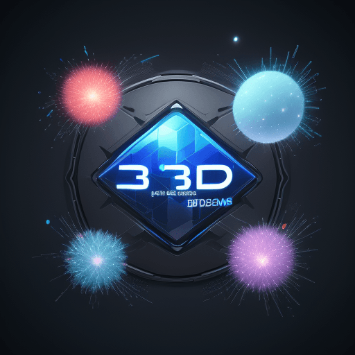 AI generated: 3D Illustration, dreaming, Dreams come true, particle effects, sense of technology, 3d modeling, wit...