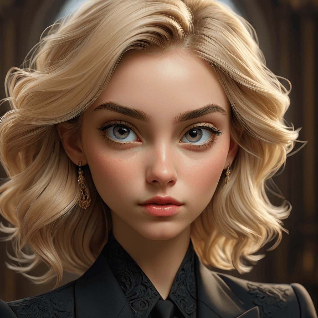 AI generated: portrait of european girl,solo,20yo,beautiful face,uppser body,hair over one eye,medium sidecut, blo...