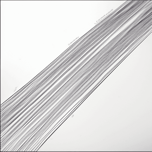 AI generated: one line drawing, 