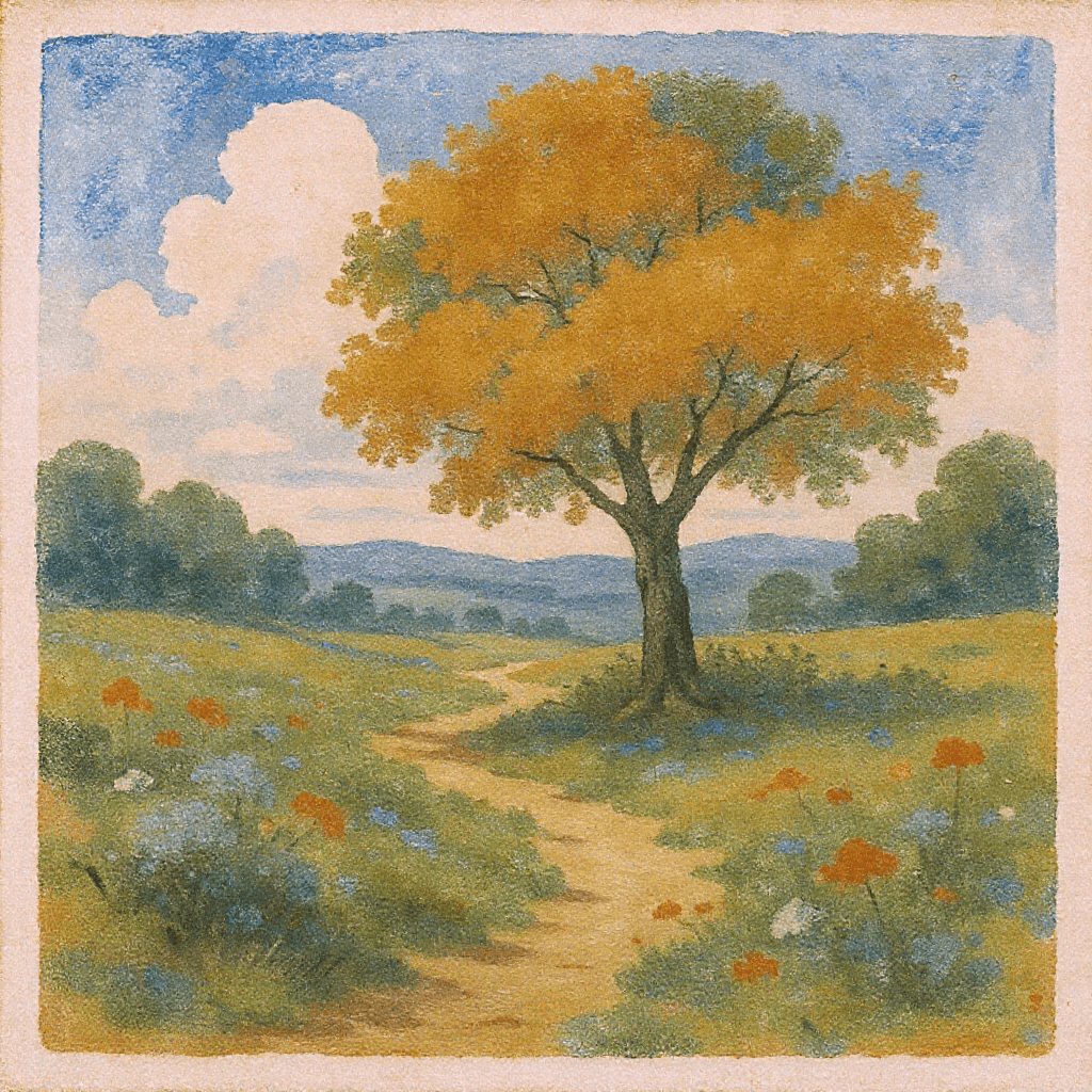 AI generated: August.
