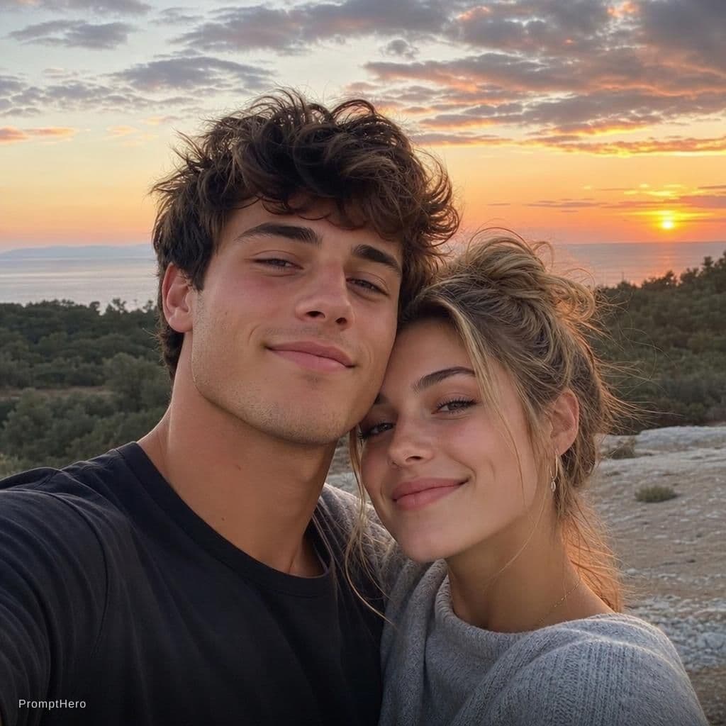 AI generated: couple photo