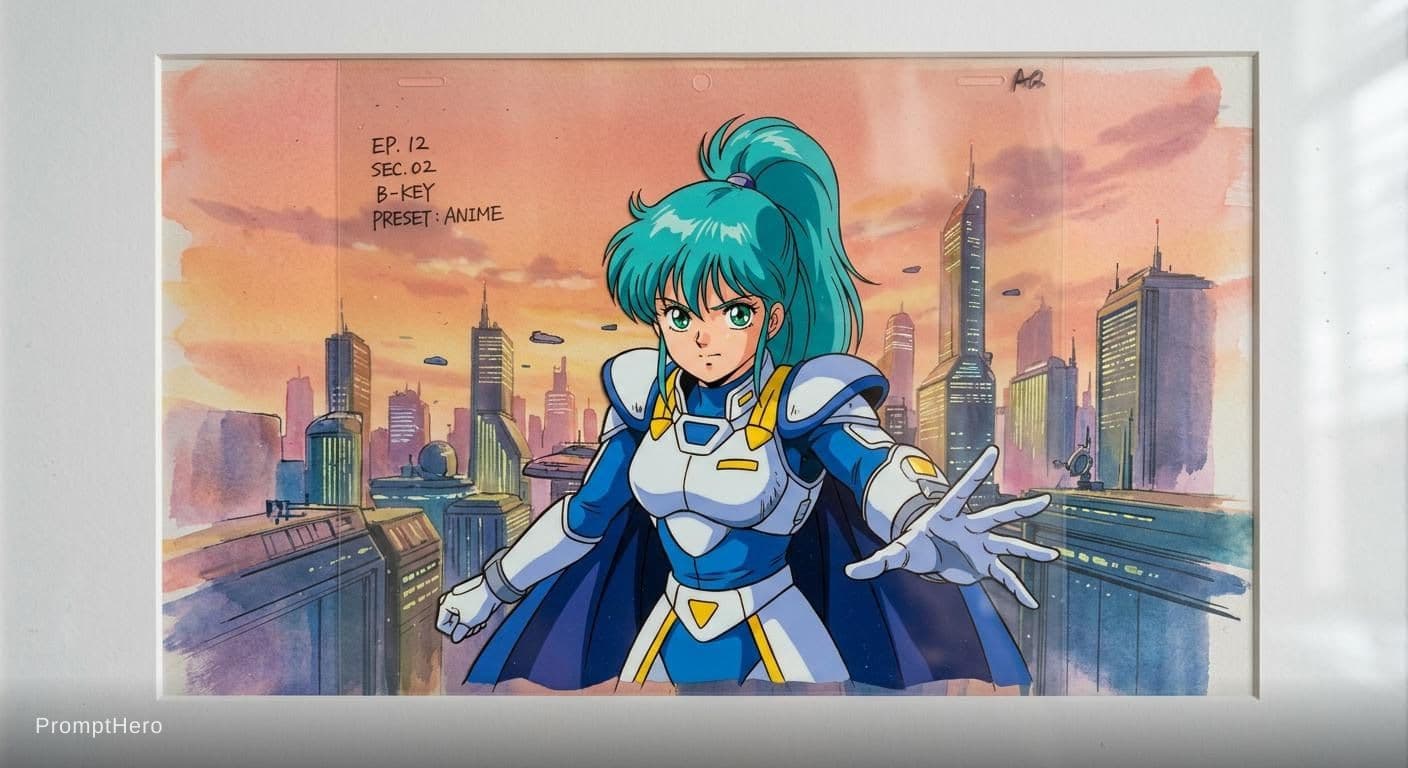 AI generated: Step 02：Select  
Step 02：Copy Prompt
Step 02: Paste prompt
Step 03: Preset :Anime
Step 04：Generate
