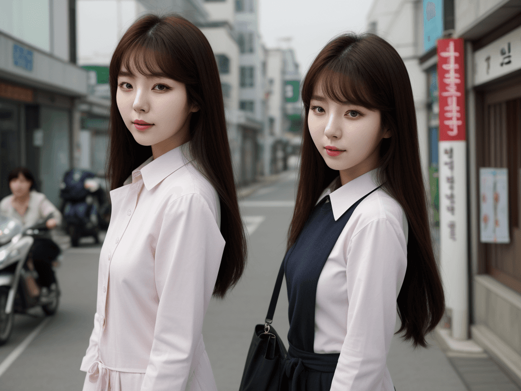AI generated: A korean woman