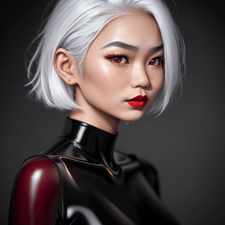 AI generated: (hyperrealism : 1. 4), (award winning: 1. 4) (masterpiece photo: 1. 4) BREAK 
a portrait photography...