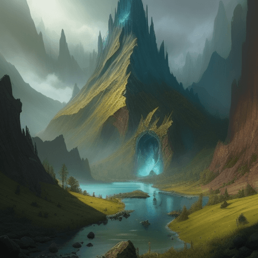 AI generated: Magic the gathering nostalgic landscapes
