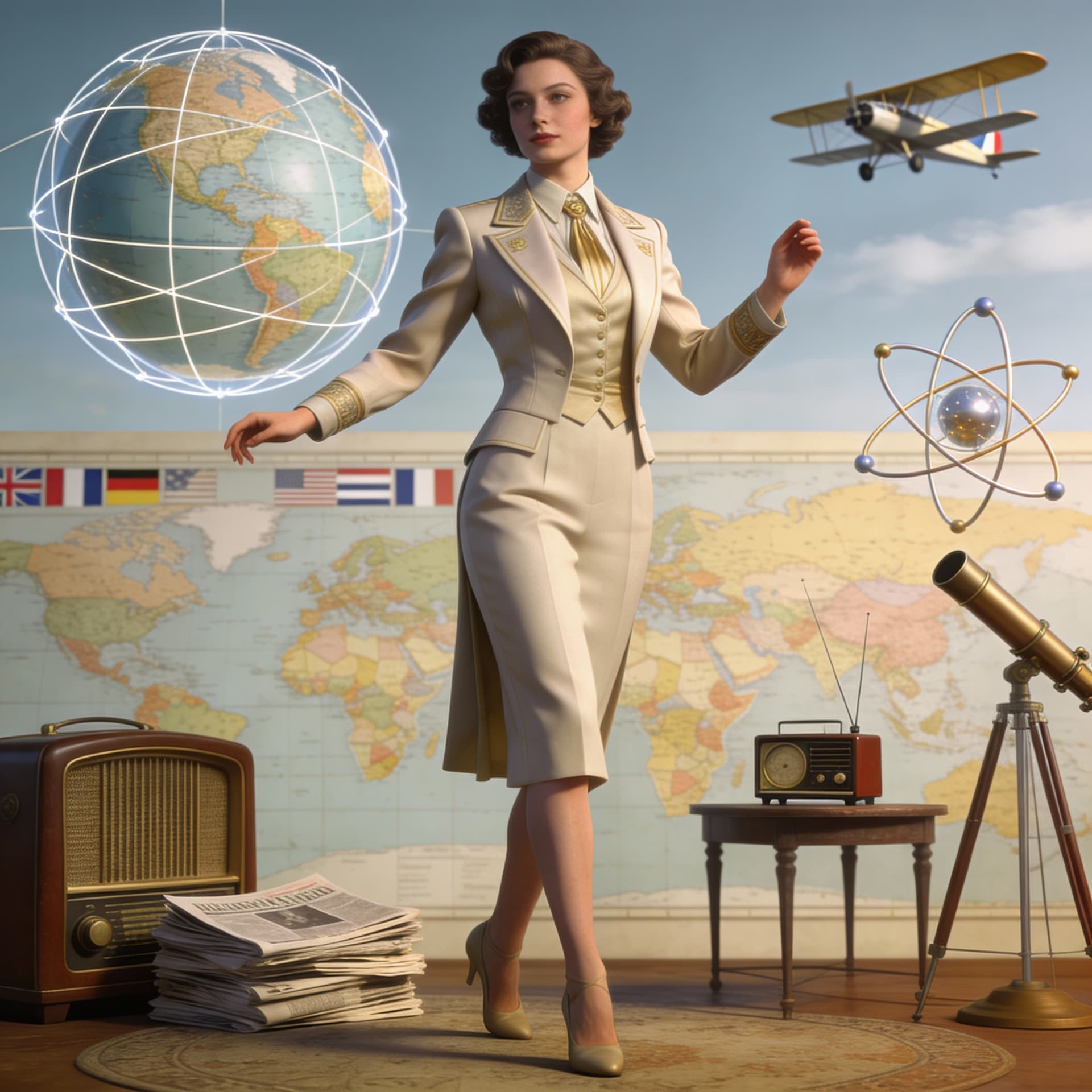 AI generated: Create an image feturing the follow criterias:

Tier 6 — Planetary Civilization (Pre-Digital)
Era: ~...