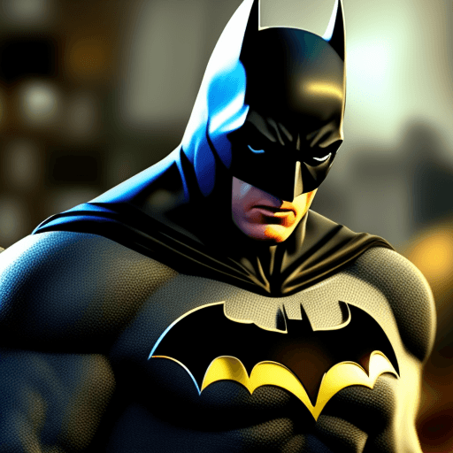 AI generated: batman 3d