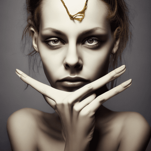 AI generated: unnatural, panty string, jewelry, gold, wavy, broad forehead, embedding:BadDream, embedding:FastNega...
