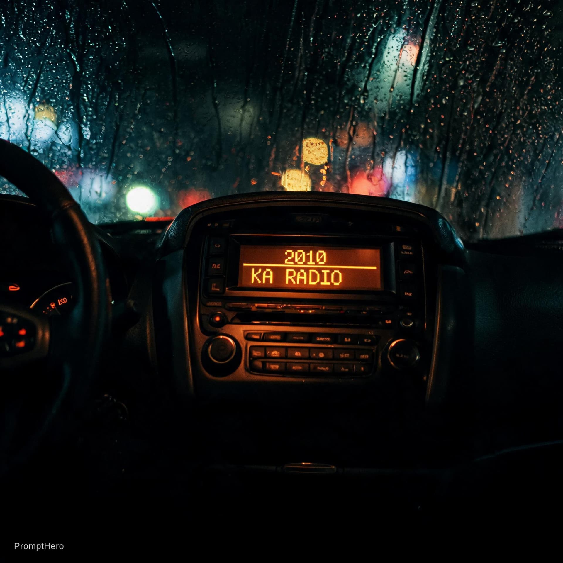 AI generated: 2010, ka radio  cinematic