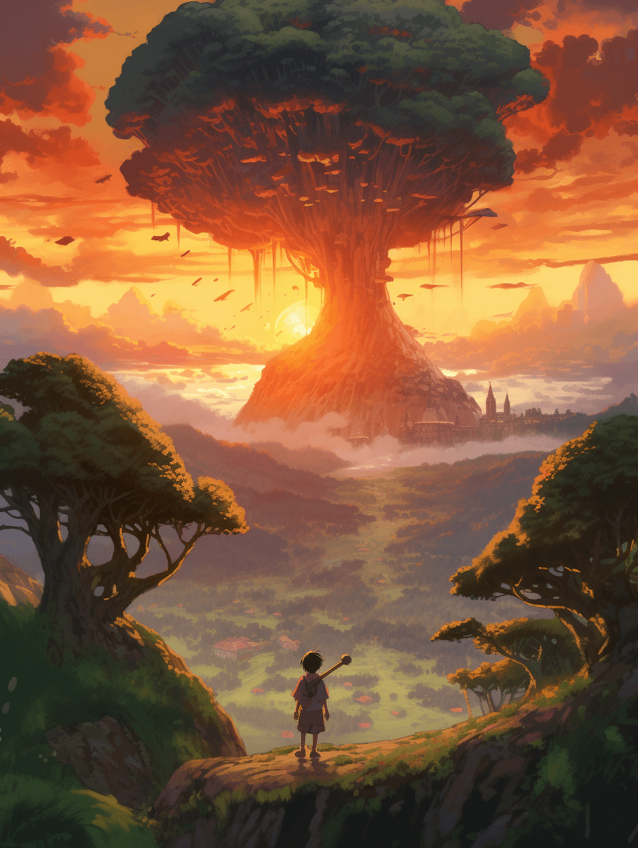 AI generated: a gaint tree