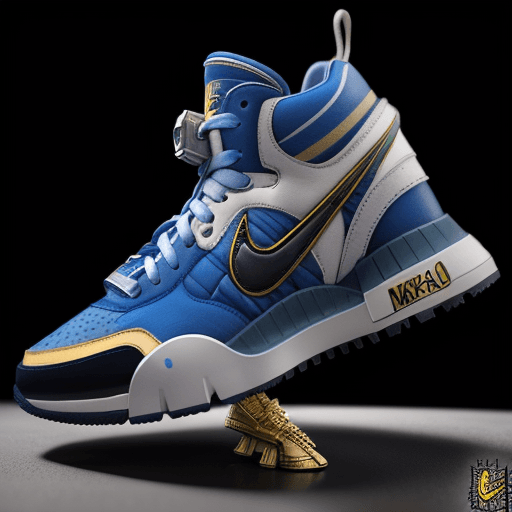 AI generated: Sneaker design, nike, warhammer 40000 Space Marine, insanely detailed, 8k --ar 4:5