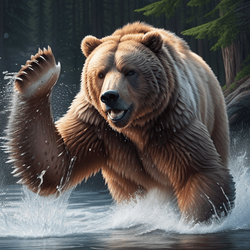 AI generated: Sure, here's a summary of your digital artwork prompt in bullet points in English:

- Superrealistic...