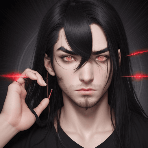 AI generated: Hot, male, mind control, hypnosis, brainwash, brainwashing, brainwashed, ahegao, 1boy, black_eyes, r...