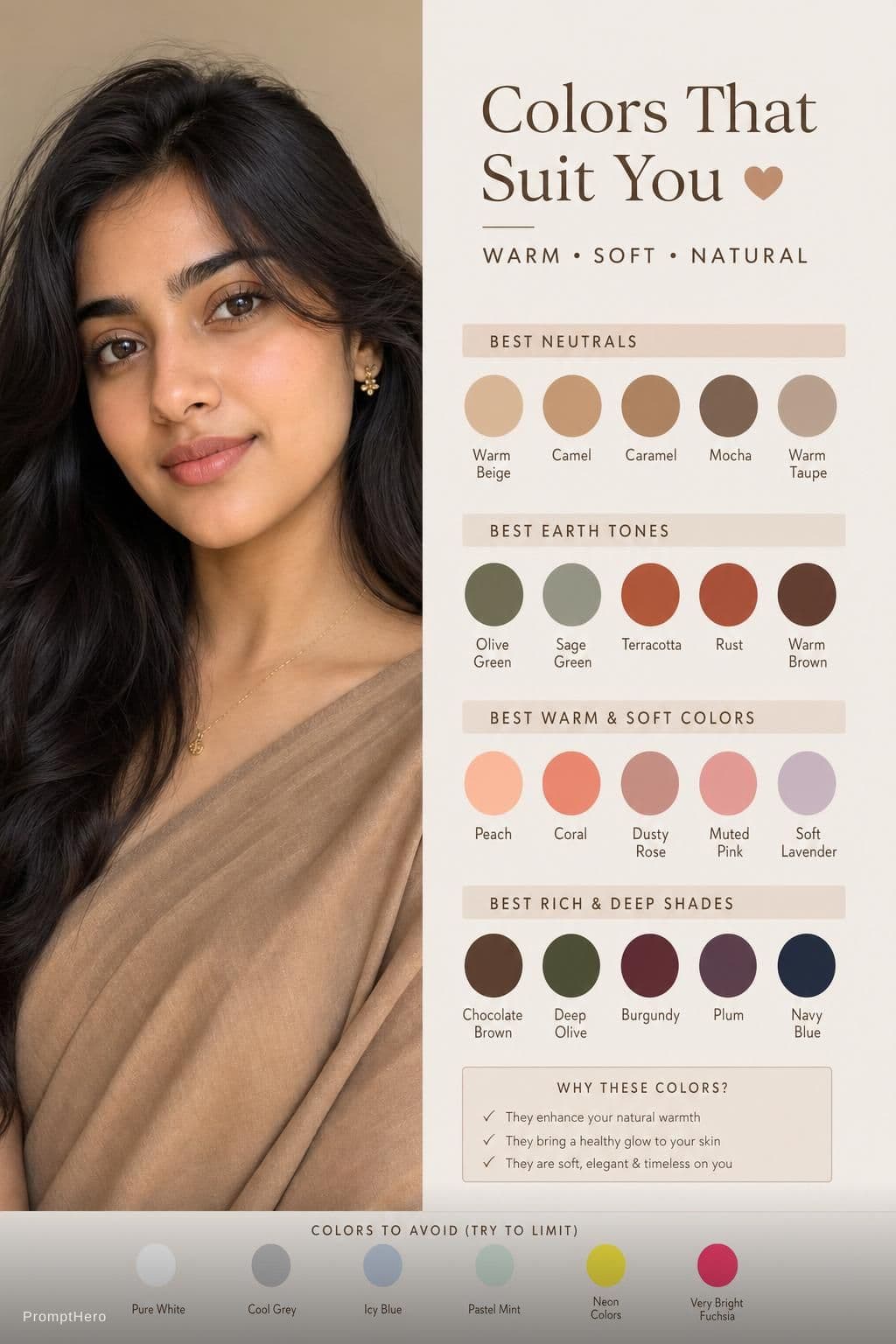 AI generated: create a same color which suits my skin color
