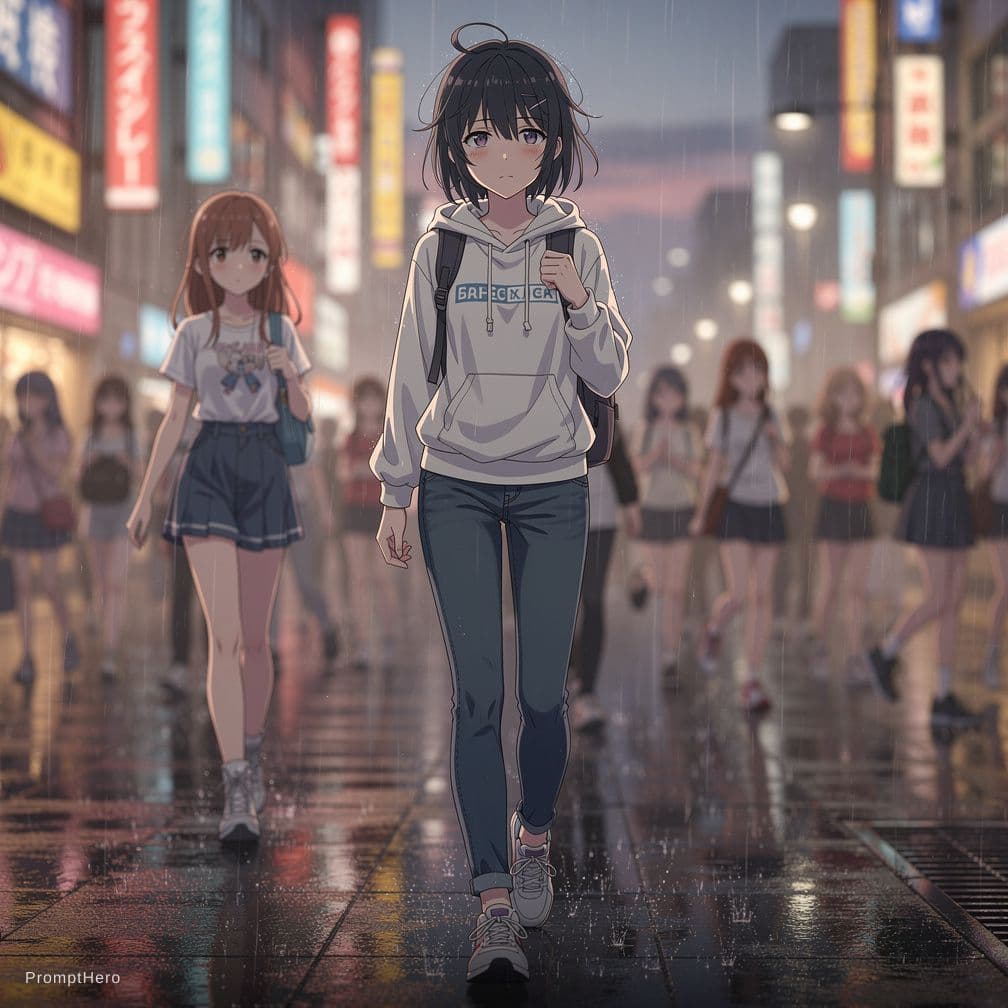 AI generated: score_9, score_8_up, score_7_up, 2girls, tomany girls, source anime, anime screencap, masterpiece, e...