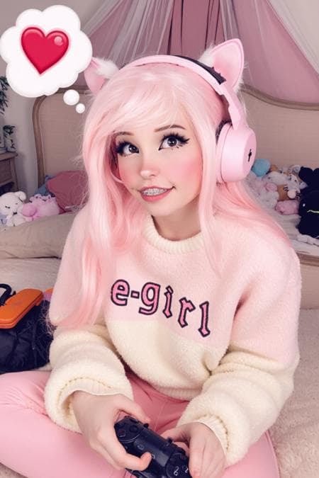 Belle Delphine - Flux.dev - Image 1