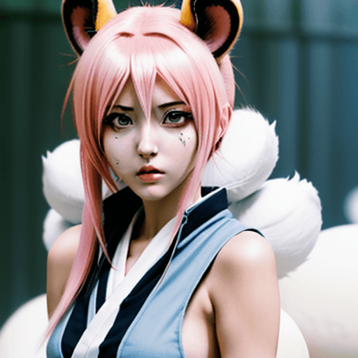 AI generated: Anime, girl, bleach, bambietta basterbine,