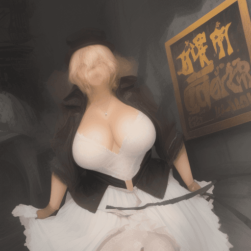 AI generated: Hyper realistic Curvy,White,Blonde breast size:85 age:50 
Black dress
Black Stockings
face very simi...