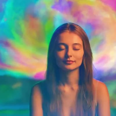 AI generated video: psicodelic