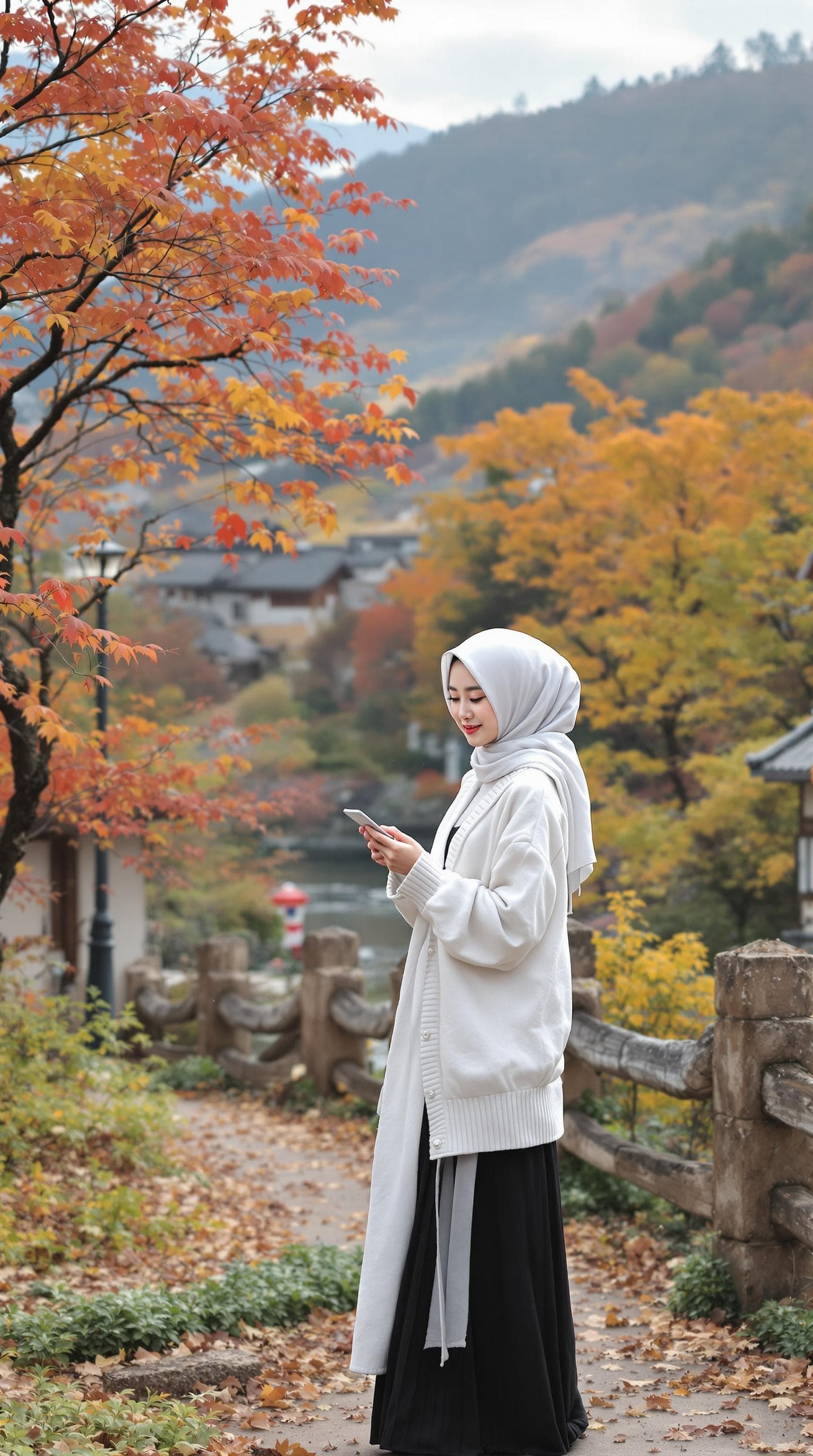 AI generated: realistic, japanese girl, beautiful girl, ulzzang face, shot front middle, upper body, pose learning...