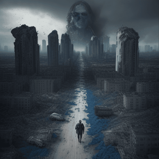 AI generated: A realistic photo of vengeful, human, Future, Outlook, fearless, photorealistic, ultra realistic, 32...