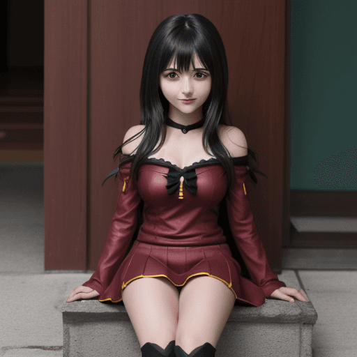AI generated: megumin