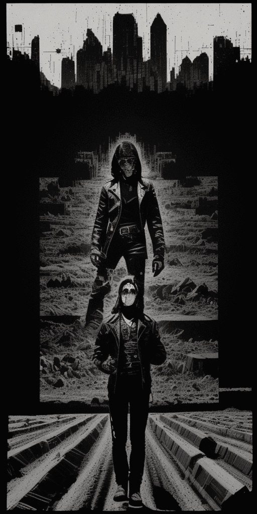 AI generated: ((4k4d rfktrstyle "We're all gonna die, first things first I'ma take the world with me when they put...