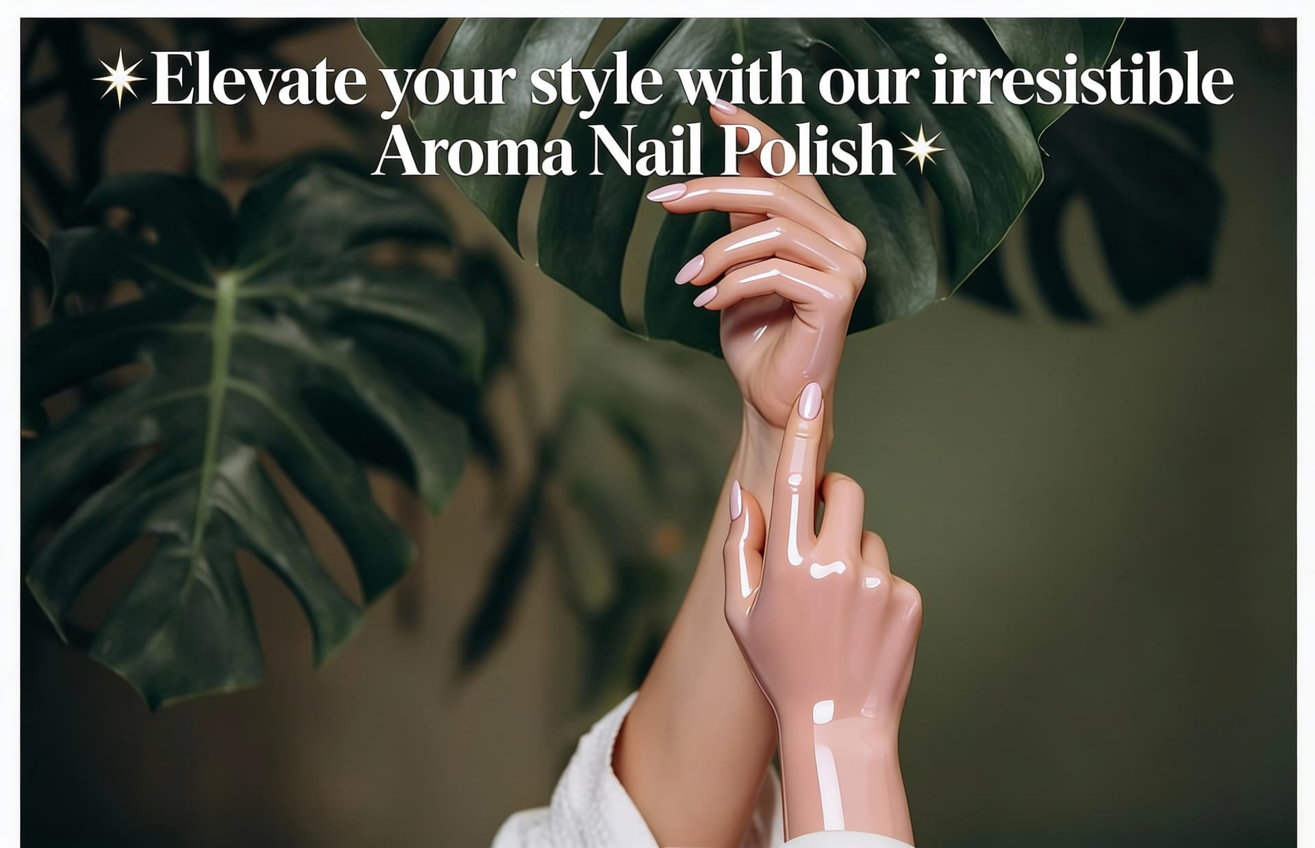 AI generated: ✨Elevate your style with our irresistible Aroma Nail Polish✨ 