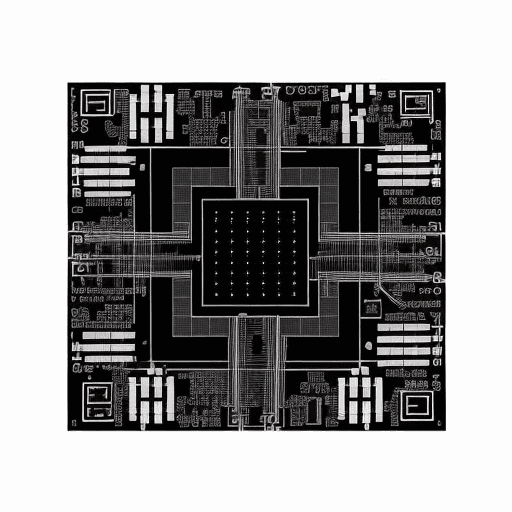 AI generated: Place some black technology circuit vectors starting at the bottom and up to a 3rd part of the heigh...