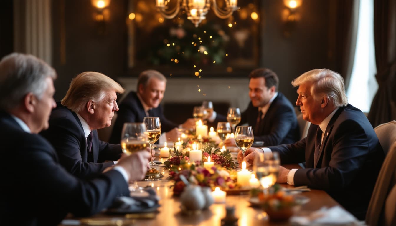 AI generated: les présidents , poutine , trump, macron ,Frank-Walter Steinmeier,Kim Jong-un,Benyamin Netanyahou, l...