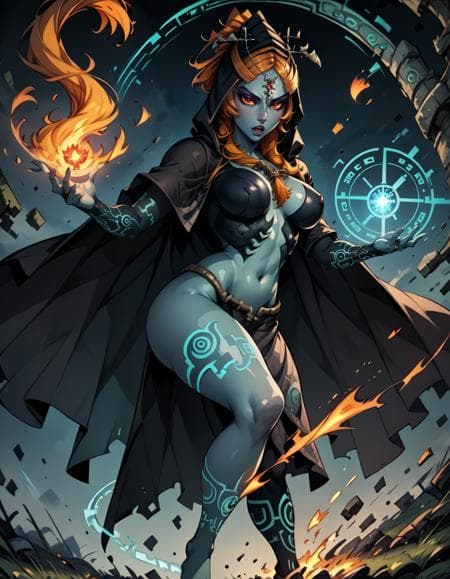 Midna (illustrious SD 1.5 & PonyXL)