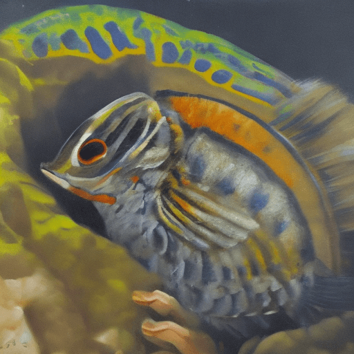 AI generated: pintura barroca de un serafín, enfoque frontal, plano general, cuerpo entero