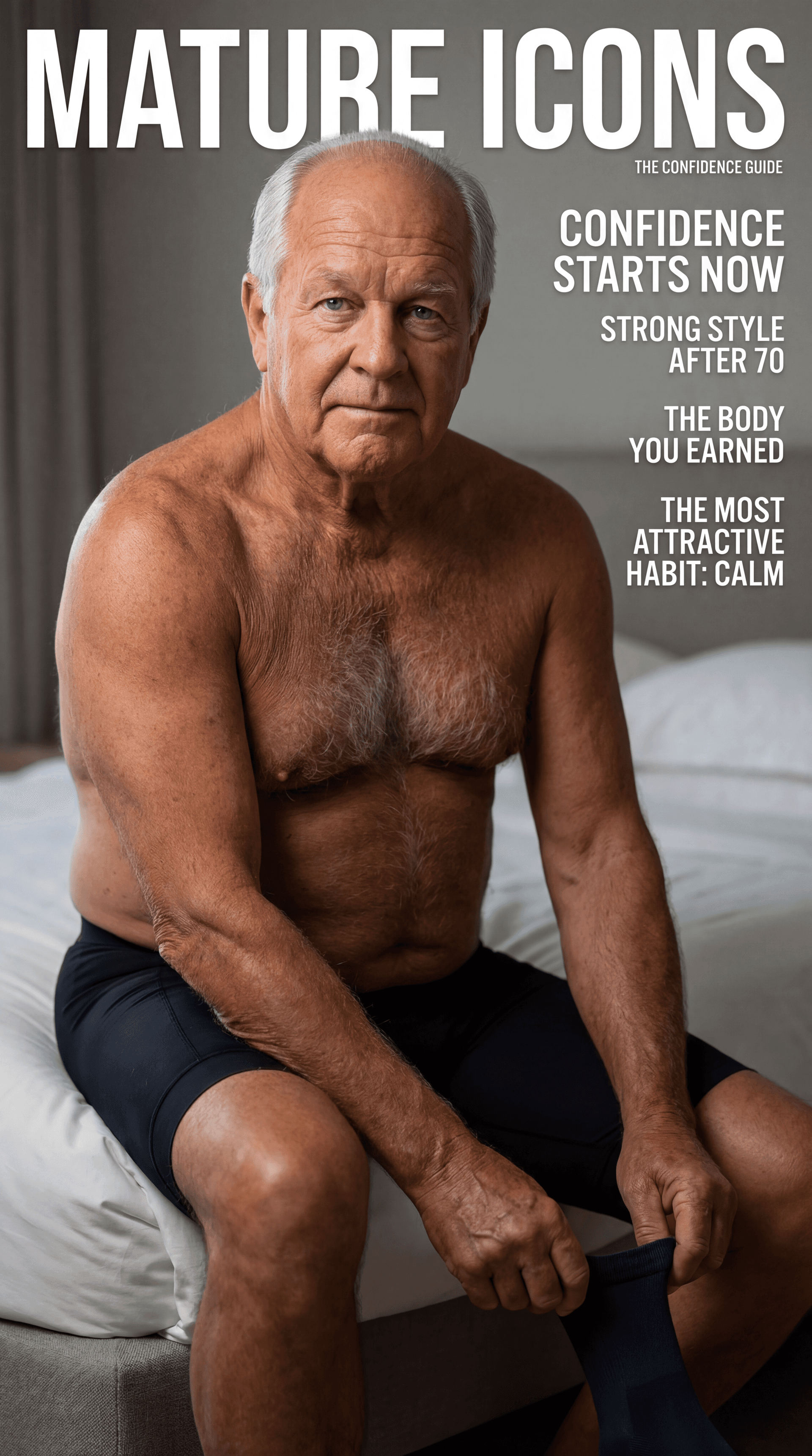 AI generated: FASHION MAGAZINE COVER. NOT CGI. NOT LIFESTYLE.
Ultra-realistic high-end editorial photography with ...