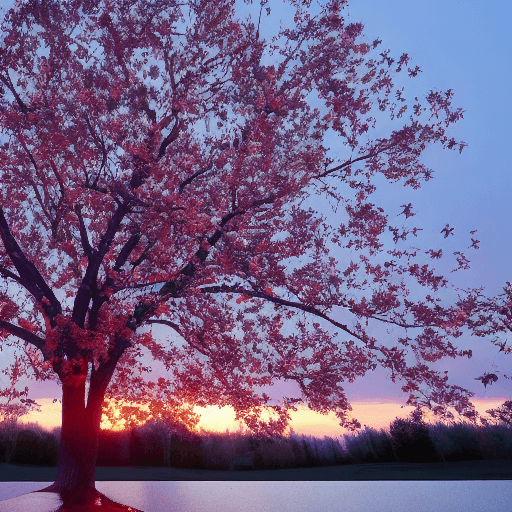 AI generated: a beautiful tree, 8k