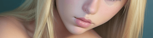 AI generated: (cum on face), (facial), cum on hair, cum, narrowed eyes, (lip biting:1.2), ((1girl)), blonde hair, ...