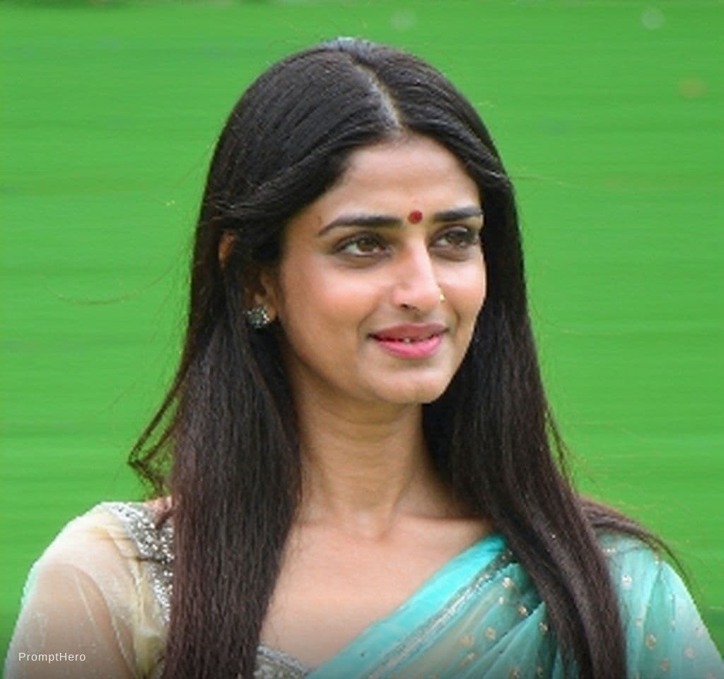 AI generated: hot woman in saree
