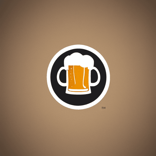 AI generated: taste logo for beer company minimalistic