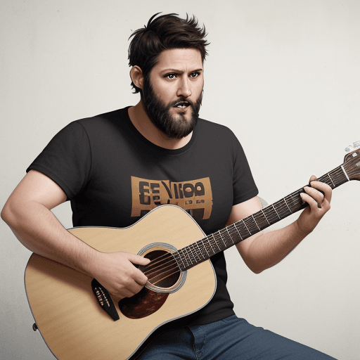 AI generated: Create a pixar-style image of a 35 year-old man, short straight black hair, short beard, light brown...