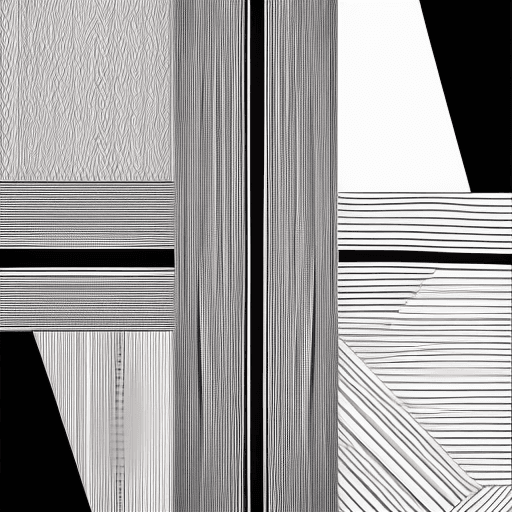 AI generated: graphic lines,{{{{{{black and white style}}}}}},no color